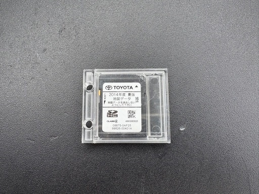 トヨタ　地図SD
