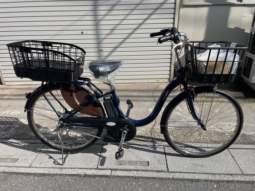 [M05]試乗?新車みたいな⭐️中古電動ママチャリ　 ヤマハPASウィズ パナソニックビビ　 ブリヂストンフロンティア
