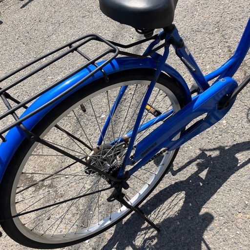 放【格安自転車販売】ブルー自転車