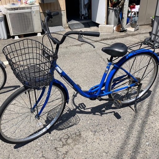 放【格安自転車販売】ブルー自転車