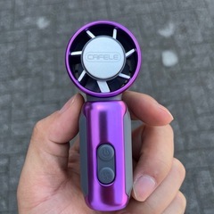 Type-C充電 ハンディファン ほぼ未使用の画像