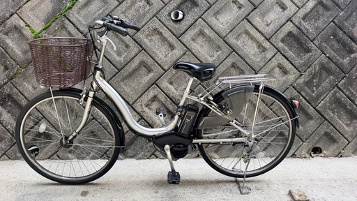 電動アシスト自転車 12.3Ah、長押し20秒1個点灯、30秒4個 YAMAHA電動アシスト自転車　12.3Ah バッテリー