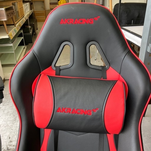 キーワード：ゲーミングチェア】商品一覧｜中古・リサイクルショップの ゲーミングチェアAK Racing ブラック×レッド【トレファク堺福田店】
