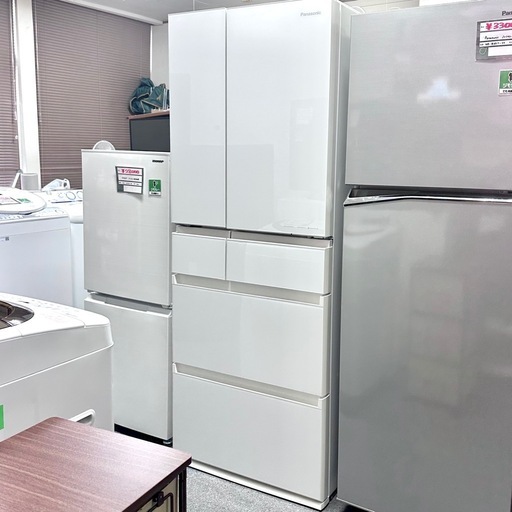 北海道   帯広   2022年製   Panasonic   450L　冷蔵庫   家電   キッチン家電   エレメントプラス  