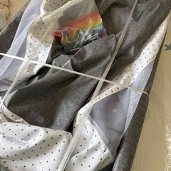 【受取者決定】キャスター付きベビーベッドの画像