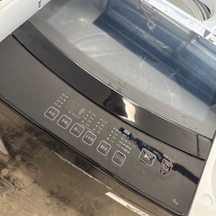 2024年　ニトリ　洗濯機　6kg  黒　②の画像