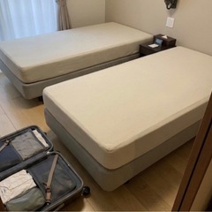 シモンズ製シングルベットの画像