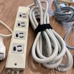 【決まりました】延長コード　タップの画像