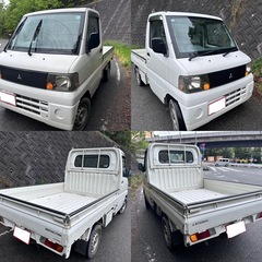 ★切り替4WD★車検満タン!!   三菱　ミニキャブトラック　平成16年式　走行距離9万キロ台!! エアコン　パワステの画像