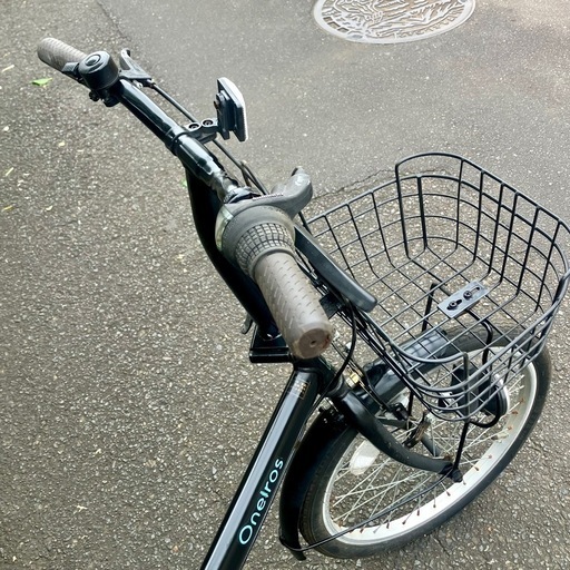 お取引感謝【鹿児島県の方に】２０インチ・折りたたみ自転車・変速あり・ライトカゴ付き・中古