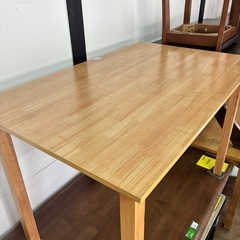 【ジャングル深井店】ダイニングセット ナチュラル テーブル 家具 堺市 深井 【FU757】の画像