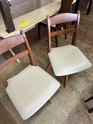 【ジャングル深井店】ダイニングセット２人用 茶 ブラウン テーブル 家具 堺市 深井 【FU758】