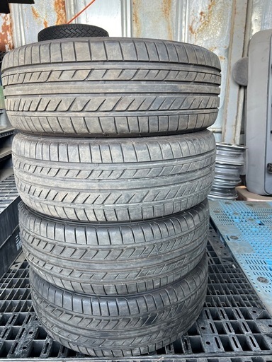 225/55R17, グッドイヤータイヤ2０２２年,4本 