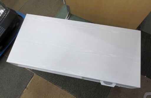 幅100㎝ ローテーブル 白 奥行40×高さ39.5㎝  センターテーブル ソファテーブル ホワイト テレビボードなど 札幌 北20条