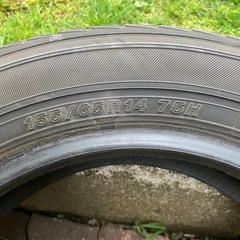 夏タイヤ　155/65r14 2本　ヨコハマ
の画像