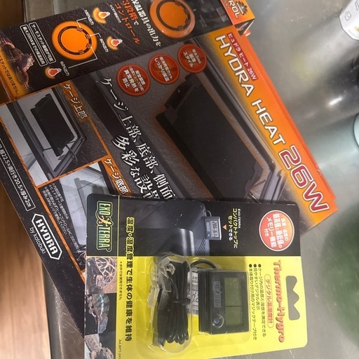 新品・爬虫類ヒーター、コントローラ