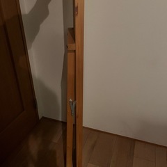 無印良品　パイン材スタンドミラー　姿見鏡の画像