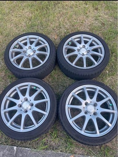 ホイールタイヤ DILETTO15インチ　6J