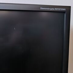 MITSUBISHI 27型 三菱液晶ディスプレイ RDT272WX(BK)の画像