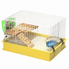 無料 うさぎ　モルモット　小動物用　給水器　餌やり付き ケージ　60の画像