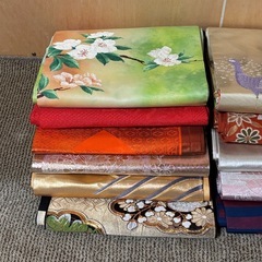 M_帯11点＋和装小物含め15点以上まとめ売りの画像
