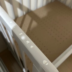 ベビーベッドの画像