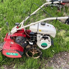 色んな形になるミニ耕運機　管理機の画像