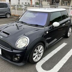 検査9年4月 BMW MINI クーパーS アストロブラック JCW仕様 サンルーフ スポーツボタンの画像