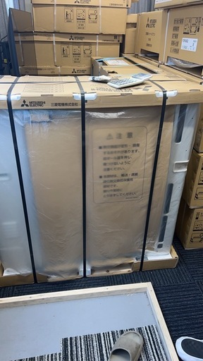 未開封　三菱電機　3相　3馬力　4方向　室内機40 2台　室外機80