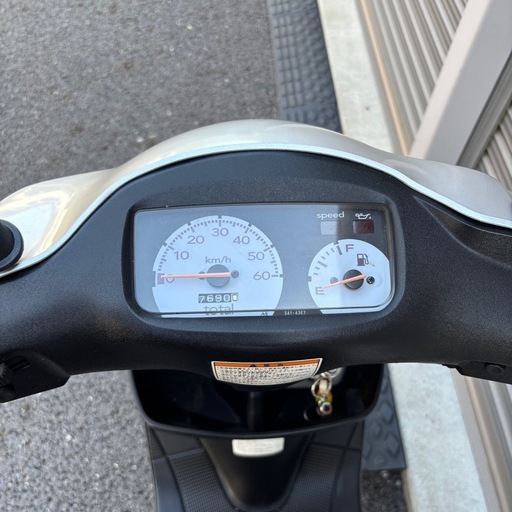 2551.高馬力2スト　レッツⅡ　バッテリー、シート、ミラー新品　千葉県柏市　即日配送、自走引き取りも可能 5482.高馬力2ストレッツII バッテリー、シート、ミラー新品千葉県柏市