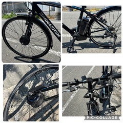 電動自転車 BRIDGESTONE TB1e「TB7B42」27インチ 7段変速 -22 E.Xブラック 2022年モデルの画像