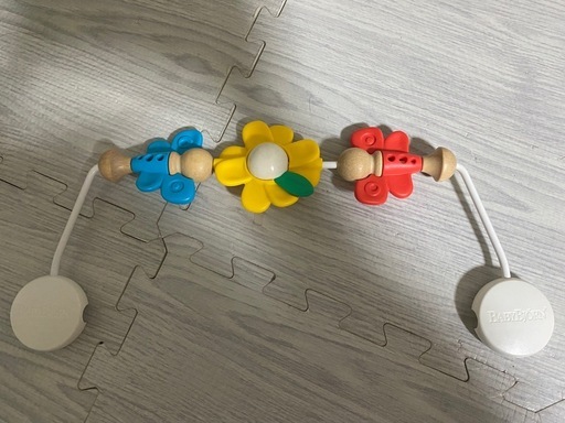 ベビービョルン バウンサー  おもちゃ付き グレーベージュ 美品