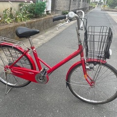 レトロ！　ナショナル　自転車の画像