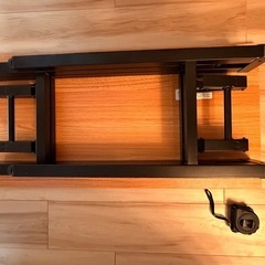 折り畳み机×2の画像