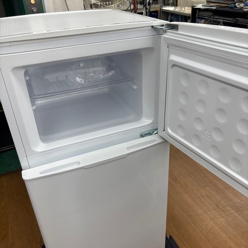 ☆ドリーム荒牧店☆ジモティー割引有☆【クリーニング済み】アイリスオーヤマ/2ドア冷蔵庫/IRSD-12B-W/118L/2023年製 ☆ドリーム荒牧店☆ジモティー割引有☆【クリーニング済み】アイリス