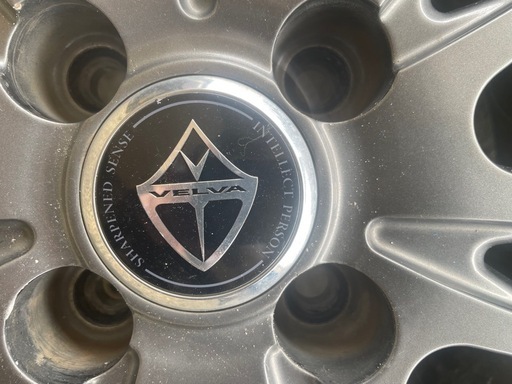 VELVA 中古アルミホイール 14インチ タイヤセット 