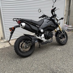 全国陸送　HONDA グロム125 JC61 6838km ノーマル車両　取扱説明書あり　エンジン良好　始動良好　兵庫　神戸AUTO7の画像