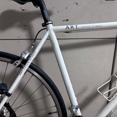 日本メーカー「アート サイクルスタジオ (ART CYCLE STUDIO)」クロモリ製ロードバイクの画像