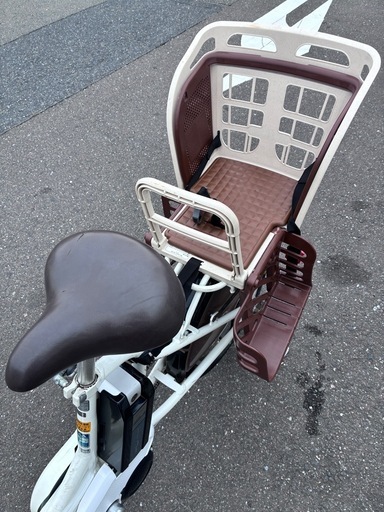 子供乗せ　ブリヂストン　電動アシスト自転車 チャイルドシート付き