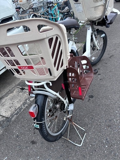 子供乗せ　ブリヂストン　電動アシスト自転車 チャイルドシート付き