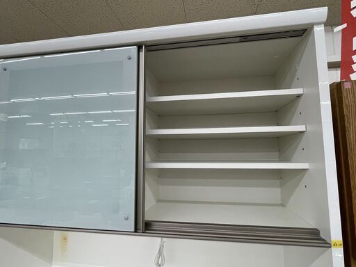 ◇ドリーム尼崎1号館◇【訳あり】松田家具/大河家具 2枚扉オープンボード【ジモティー割引対象商品】 ◇ドリーム尼崎1号館◇松田家具 2枚扉オープンボード WHT【ジモティー