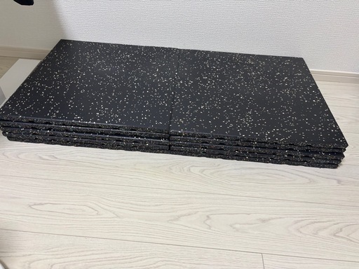 ジムマット、ゴムマット50cm*50cm 10枚