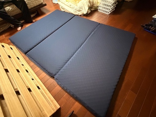 ダブルサイズすのこ&ベットマット (y_s_a) 東山・おかでんミュージアム