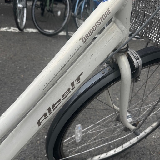 ブリヂストン自転車 27インチ ホワイト 