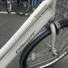 ブリヂストン自転車 27インチ ホワイト の画像