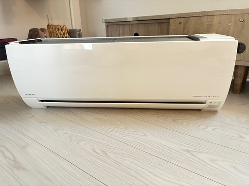 値下げ‼️ 2022年製 日立 白くまくん 18畳用エアコン 200V 動作確認済 リモコン付  取引〆