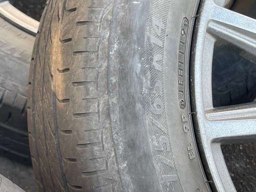 夏タイヤ175/65R14【ホイール14インチ5.5J・4H•100•インセット43】