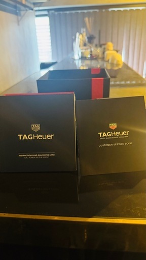 【箱のみ】タグホイヤー 純正BOX 限定 レッドブル F1 ワランティー付