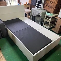 G5268　ダブルベッド　使用感有り 　送料A　札幌　プラクラ南9条店　家具　カード決済可能 ベッドフレーム 「エリートR DR」宮無し・引出し付き 全2色 | 【公式