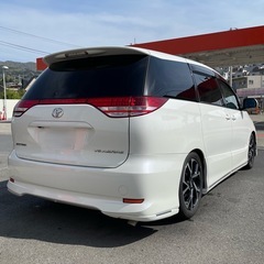 エスティマ 3.5L 4WD 車検長い ムーンルーフ 8万km台 修復歴なしの画像